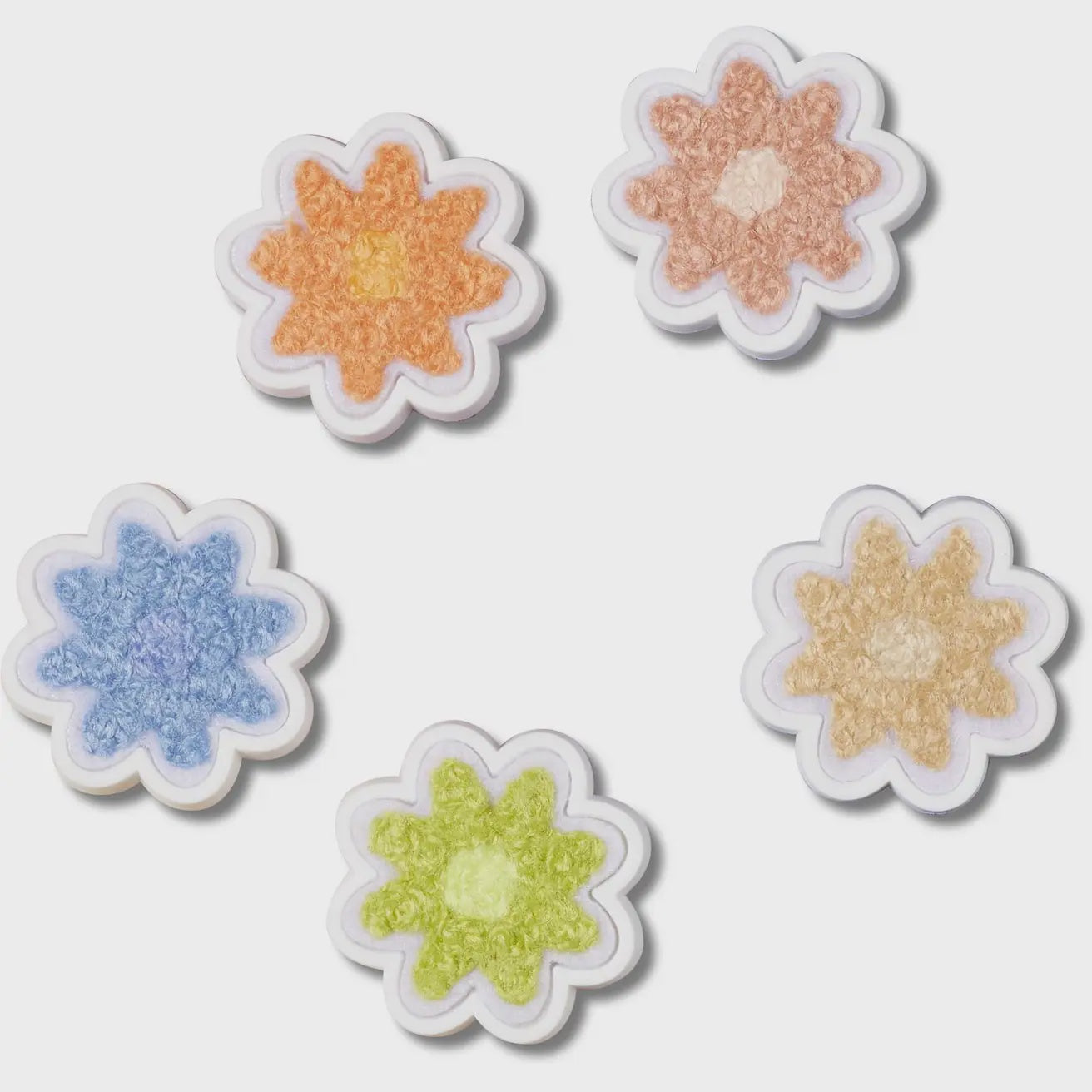 Crocs Jibbitz Flower Power Patches 5 Pack – GR8 Gear