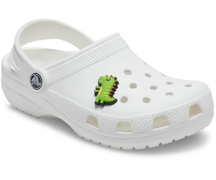 Crocs Jibbitz Green Dino Gr8 gear NZ