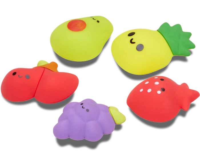 Crocs Jibbitz Squish Fruits 5 Pack Gr8 Gear NZ