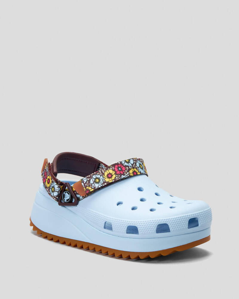 Crocs Hiker Retro Floral Clog Blue Calcite – GR8 Gear