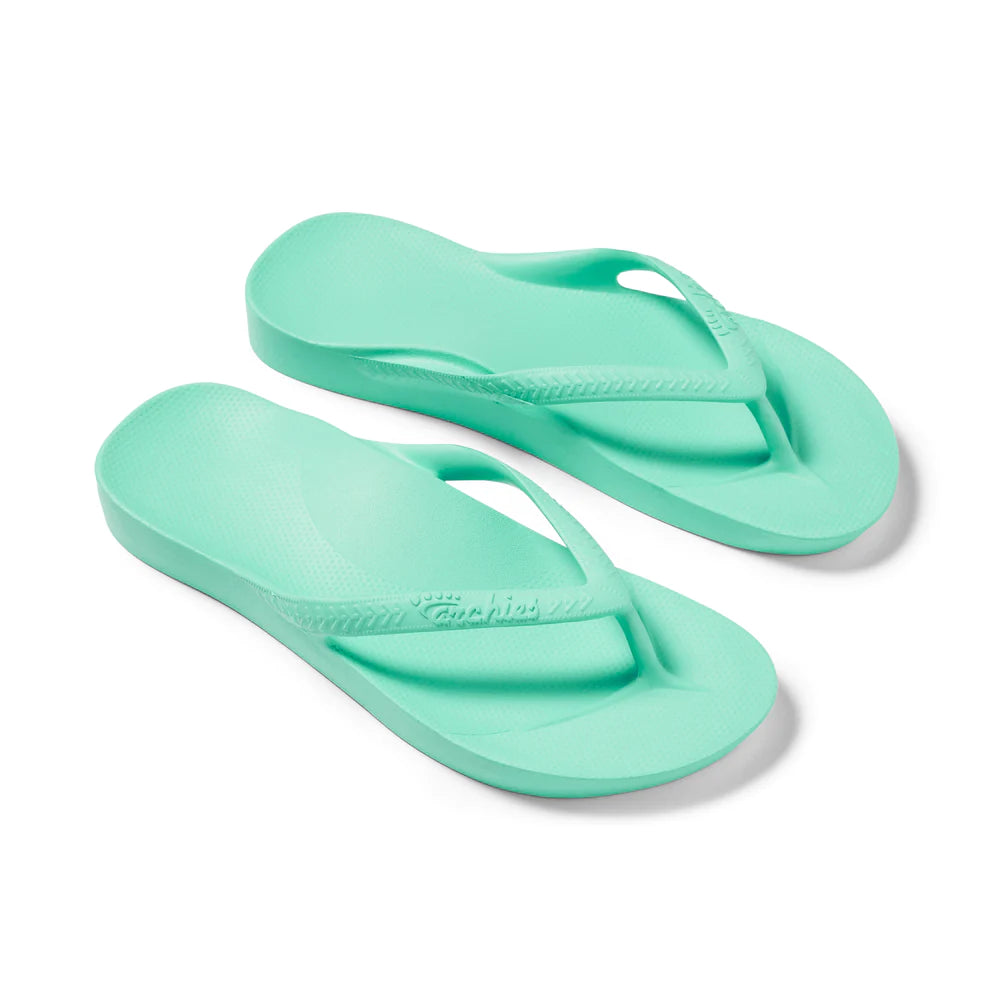 Archies Arch Support Jandals Mint Gr8 Gear NZ