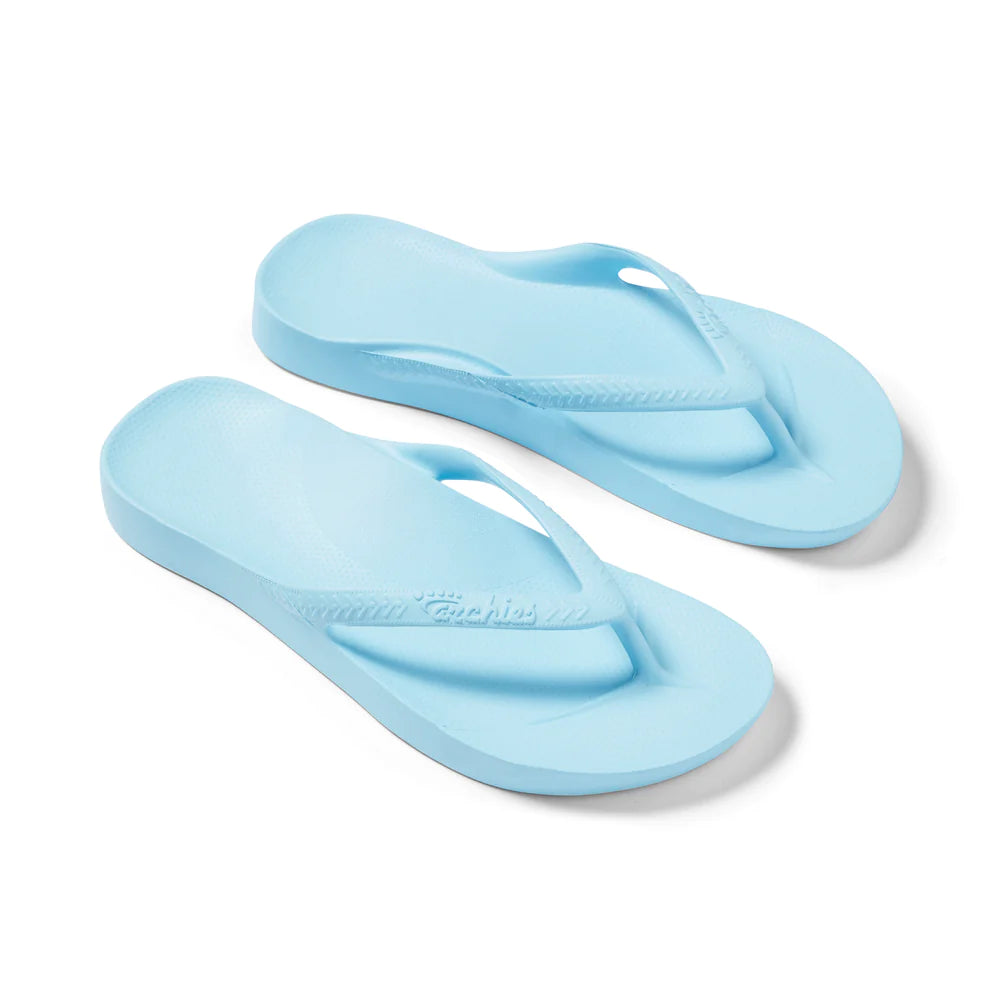 Archies Arch Support Jandals Sky Blue Gr8 Gear NZ