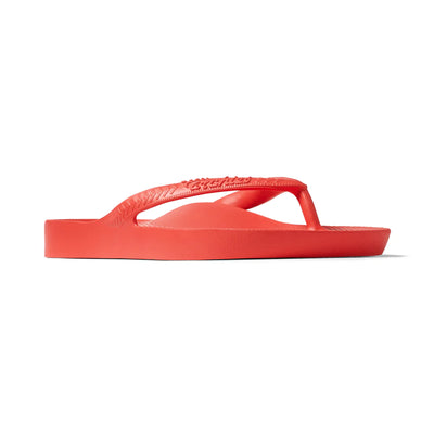 Archies Arch Support Jandals Coral