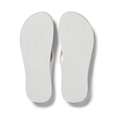 Archies Arch Support Jandals White Gr8 Gear NZ