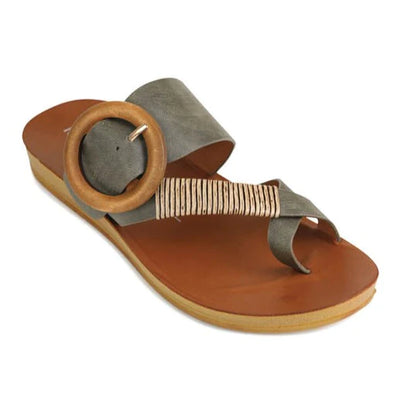 Los Cabos Dama Slide Khaki Gr8 Gear NZ