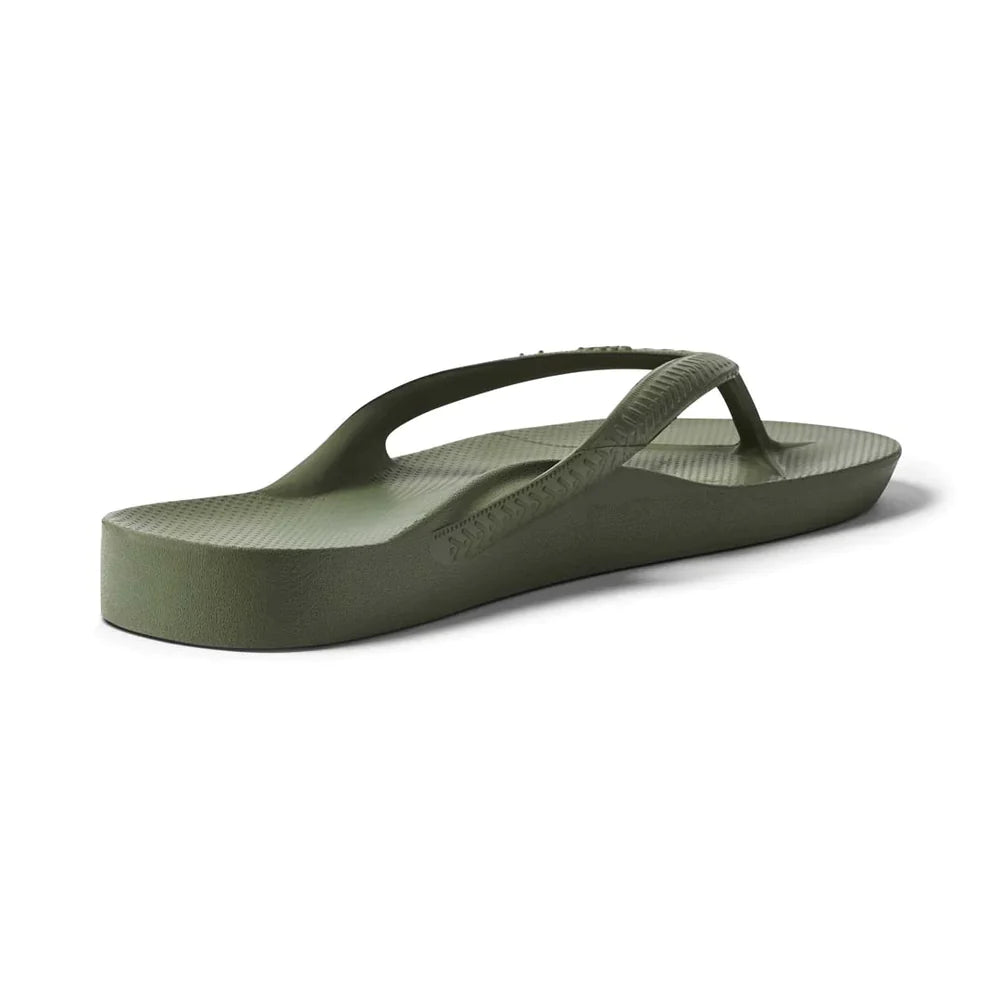 Archies Arch Support Jandals Khaki Gr8 Gear NZ