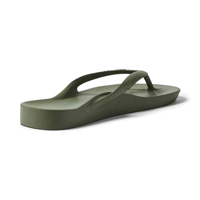 Archies Arch Support Jandals Khaki Gr8 Gear NZ