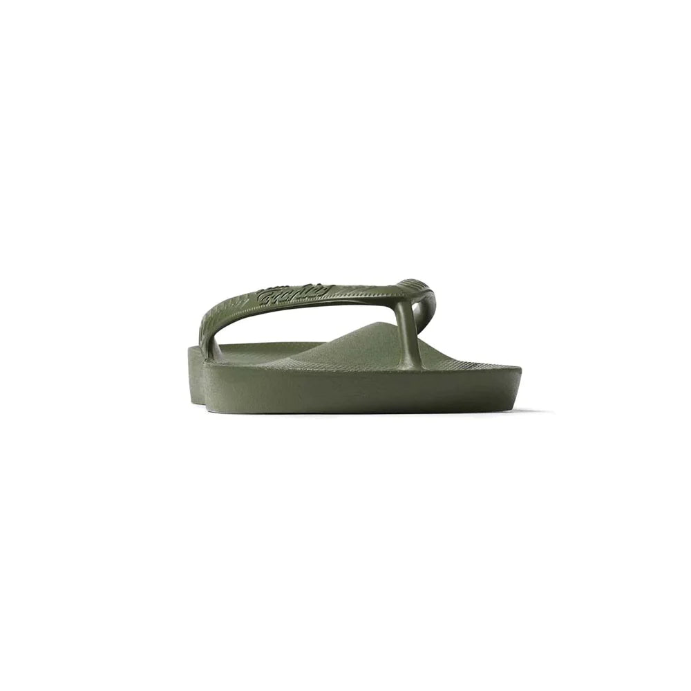 Archies Arch Support Jandals Khaki Gr8 Gear NZ