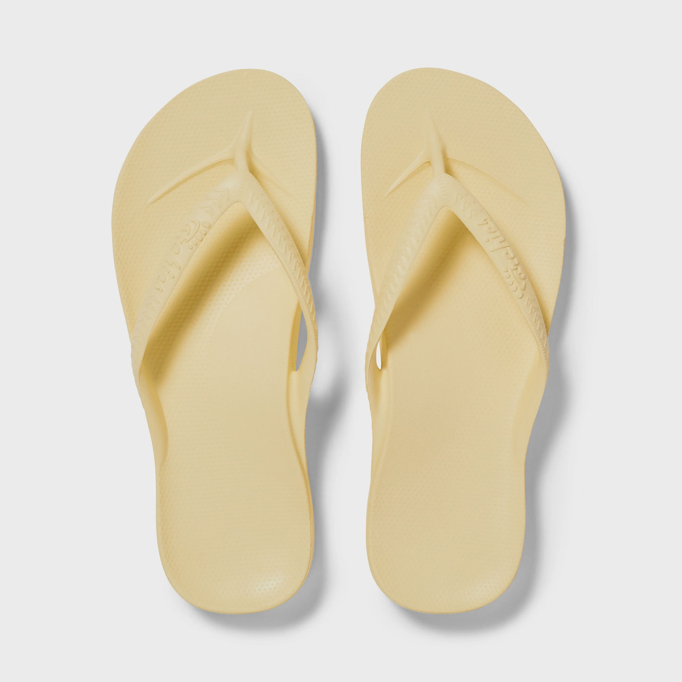 Achies Arch upport Jandals Lemon Gr8 Gear NZ