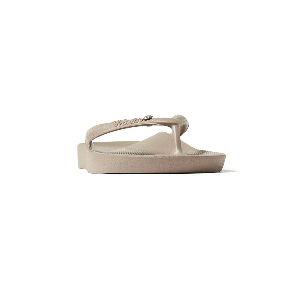 Archies Arch Support Jandals Taupe Crystal Gr8 Gear NZ