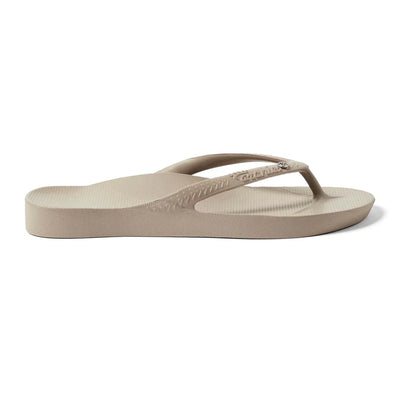 Archies Arch Support Jandals Taupe Crystal Gr8 Gear NZ