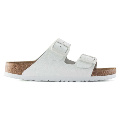 Birkenstock Arizona Natural Leather White Slide Narrow Gr8 Gear NZ