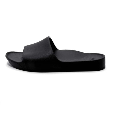 Archies Arch Support Slides Black Gr8 Gear NZ