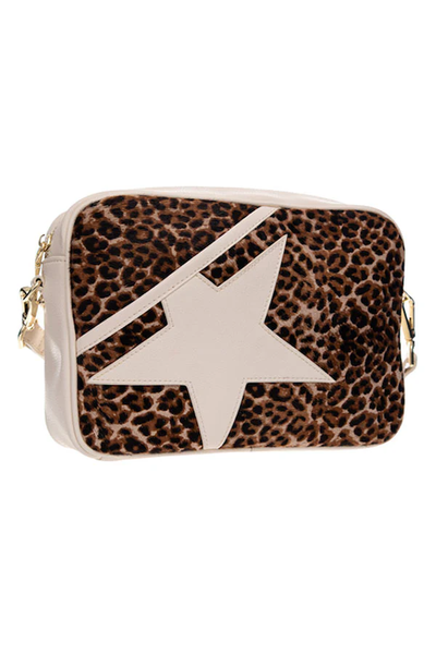 Alfie & Evie Stella Cheetah Leather Hand Bag Gr8 Gear NZ