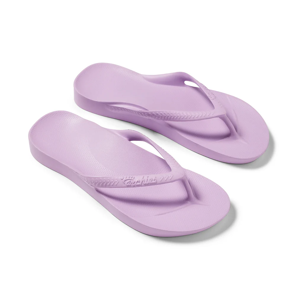 Archies Arch Support Jandals Lilac Gr8 Gear NZ