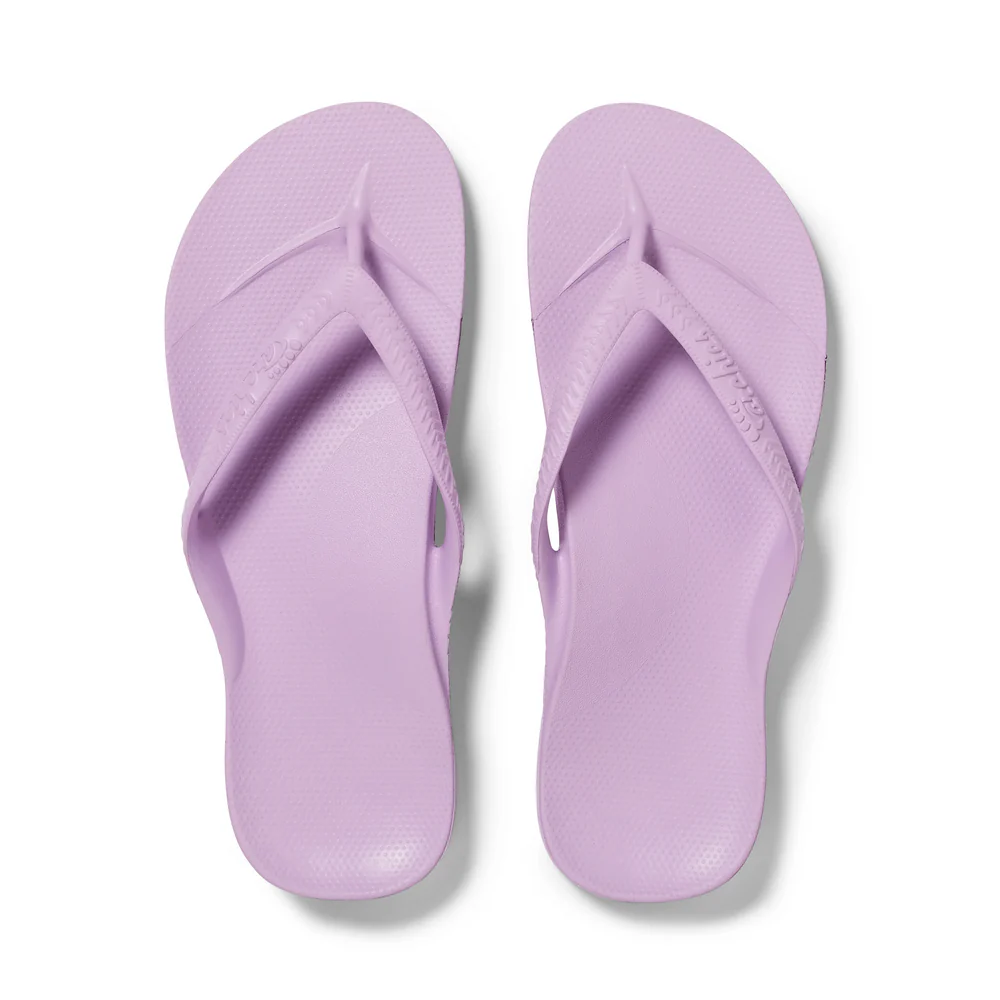 Archies Arch Support Jandals Lilac Gr8 Gear NZ