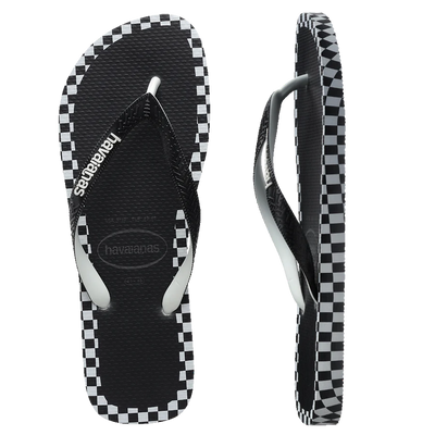 Havaianas Top Checkmate Black Jandal Gr8 Gear NZ