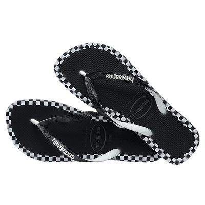 Havaianas Top Checkmate Black Jandal Gr8 Gear NZ