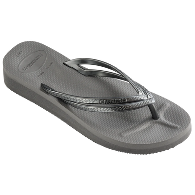 Havaianas Wedges Steel Grey Platform Jandals Gr8 Gear NZ