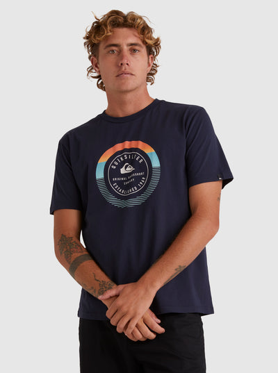 Quicksilver Insta Fill T-Shirt Navy Gr8 Gear NZ