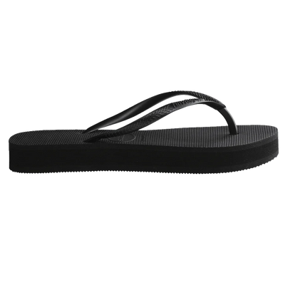 Havaianas Slim Platform Black Jandals Gr8 Gear NZ