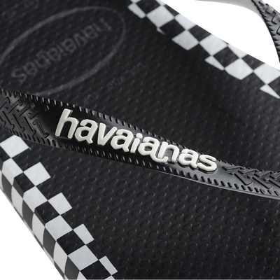 Havaianas Top Checkmate Black Jandal Gr8 Gear NZ