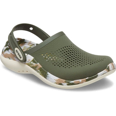 Crocs LiteRide 360 Marbled Clog Army Green Gr8 Gear NZ