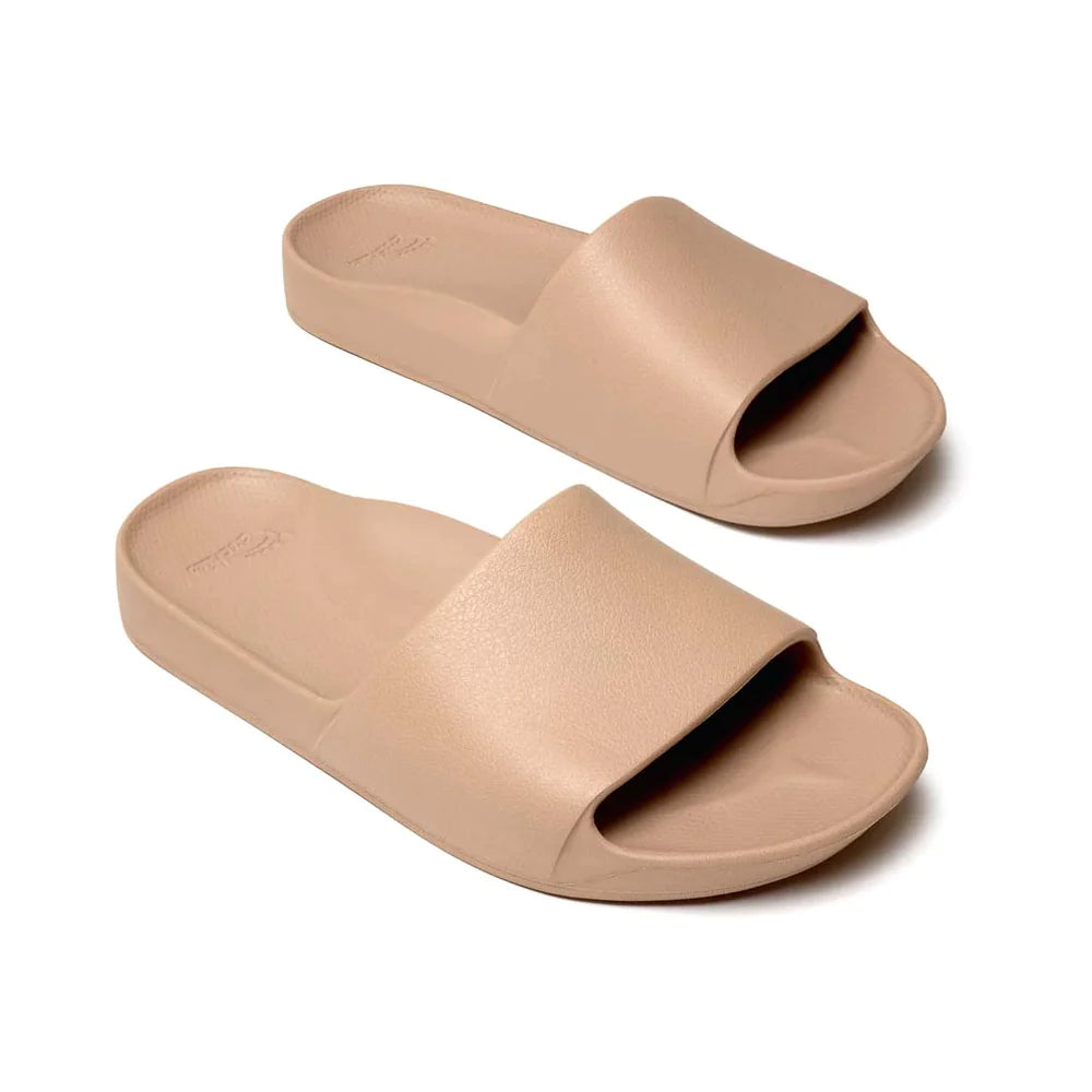 Archies Arch Support Slides Tan Gr8 Gear NZ