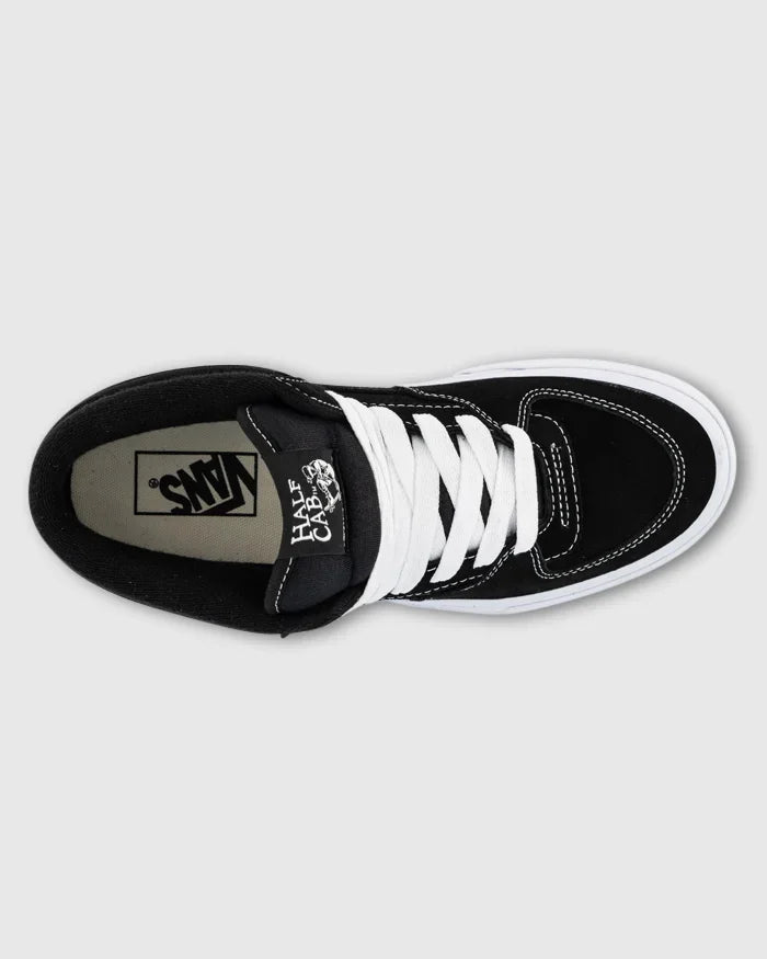 Vans Half Cab Black/White Gr8 Gear NZ