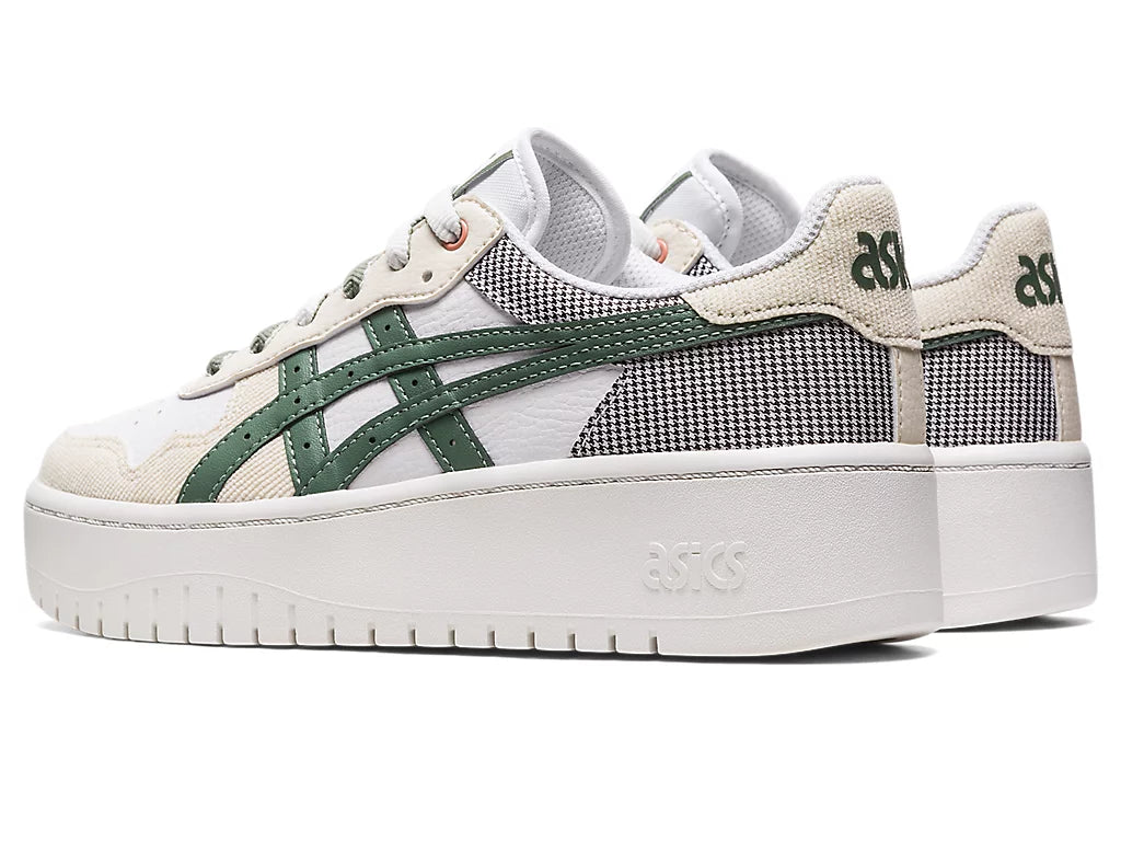 ASICS Japan S Platform White/Ivy Gr8 Gear NZ