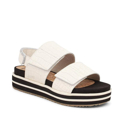 Woden Saga Off White Sandal