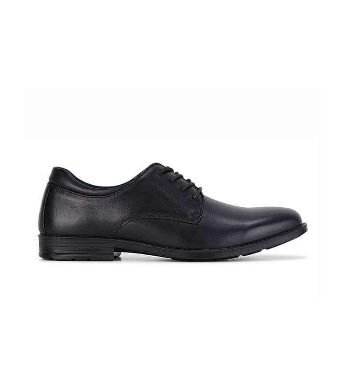 Clarks Boston Black Leather Shoe