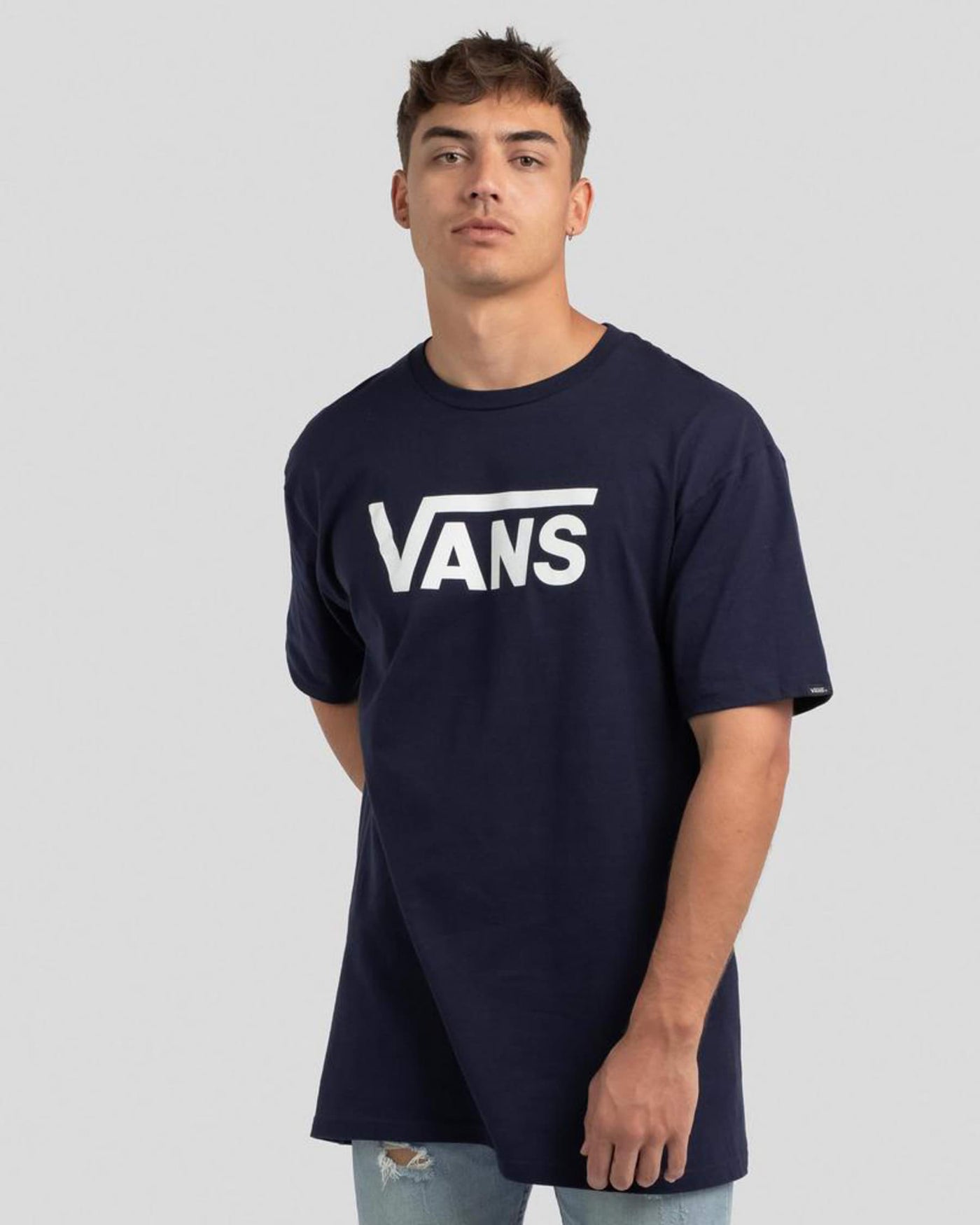 Vans Classic Tee - Navy/White