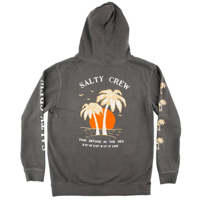Salty Crew Two Palms Overdye Hood Fleece Gr8 Gear NZ