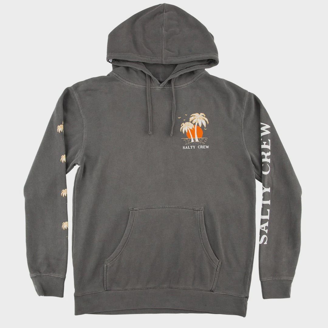 Salty Crew Two Palms Overdye Hood Fleece Gr8 Gear NZ