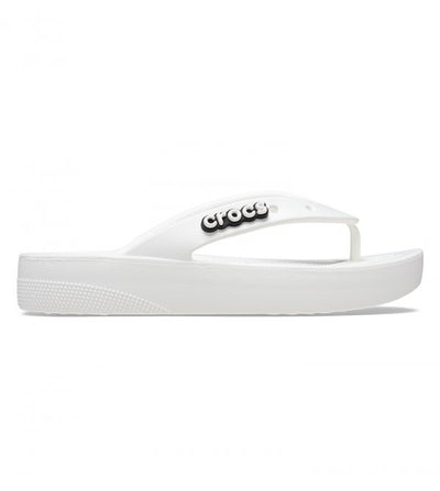 Crocs Classic Platform Flip White Jandal