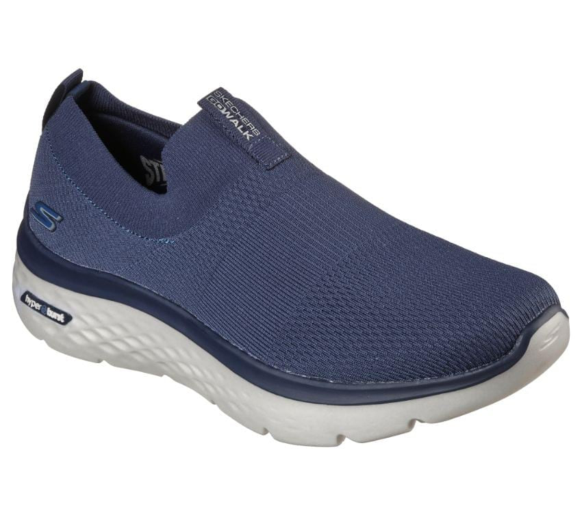 Skechers Mens Go Walk Hyper Burst Manchester Navy