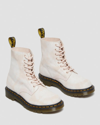 Dr Martens 1460 Pascal  Tie Dye Pink/White Boot