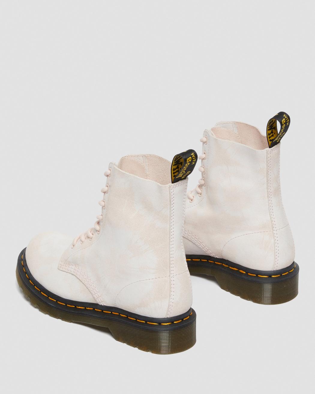 Dr Martens 1460 Pascal  Tie Dye Pink/White Boot