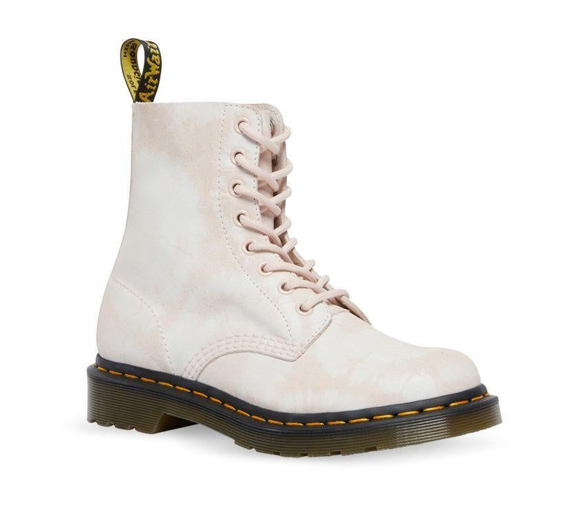 Dr Martens 1460 Pascal  Tie Dye Pink/White Boot