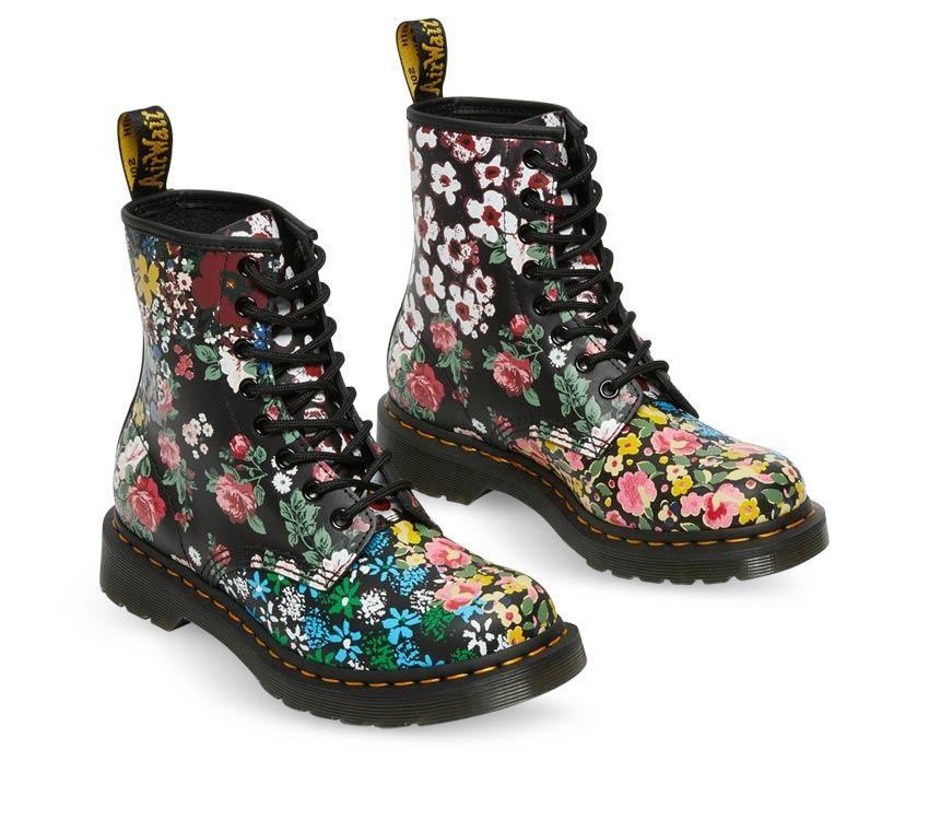 Dr martens pascal flower best sale