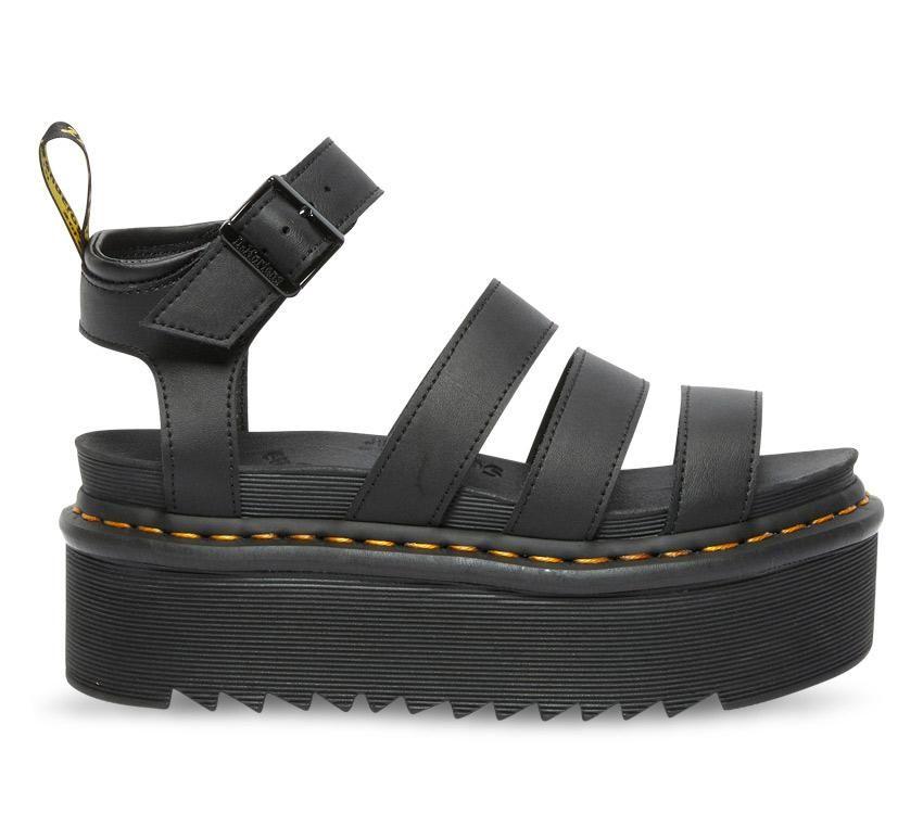 Dr Martens Blaire Quad Black Hydro Sandal