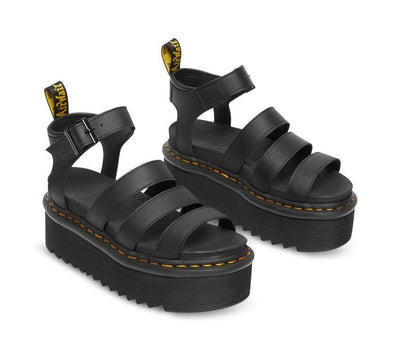 Dr Martens Blaire Quad Black Hydro Sandal