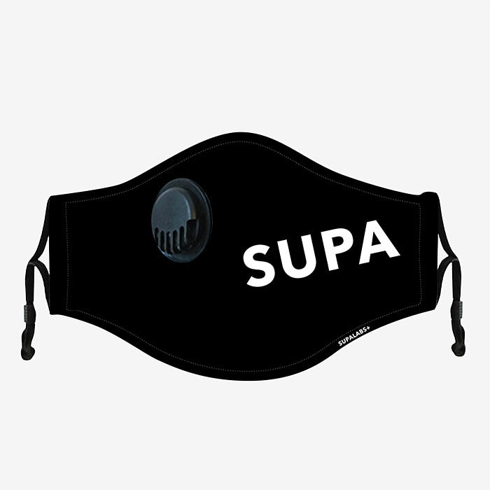 Supa Hero Masks Adults - Black