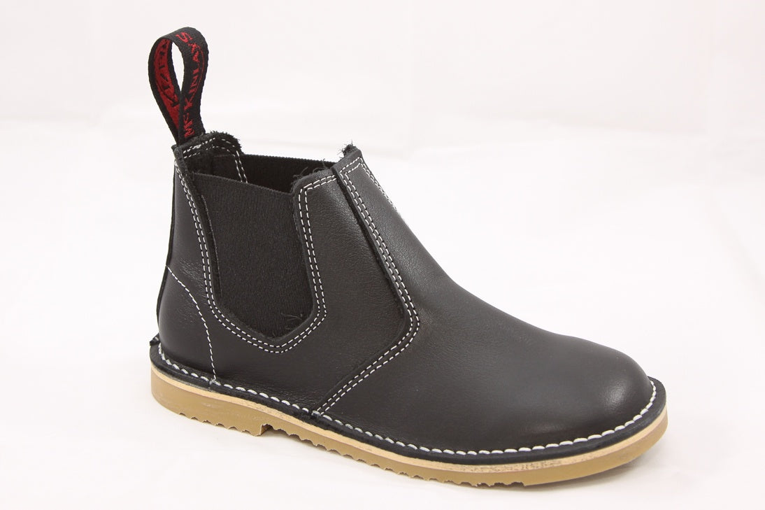 Mckinlay Hunter Jr Boot Black Leather