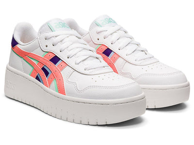 ASICS Japan S Platform White/Sun Coral