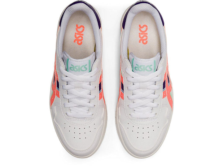 ASICS Japan S Platform White/Sun Coral – GR8 Gear