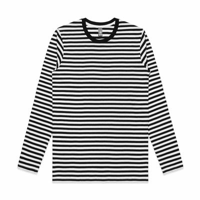 AS Colour Match Stripe Long Sleeve Tee Mens Gr8 Gear NZ