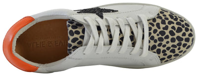 Alfie & Evie Valdo Brown Animal/White Sneaker