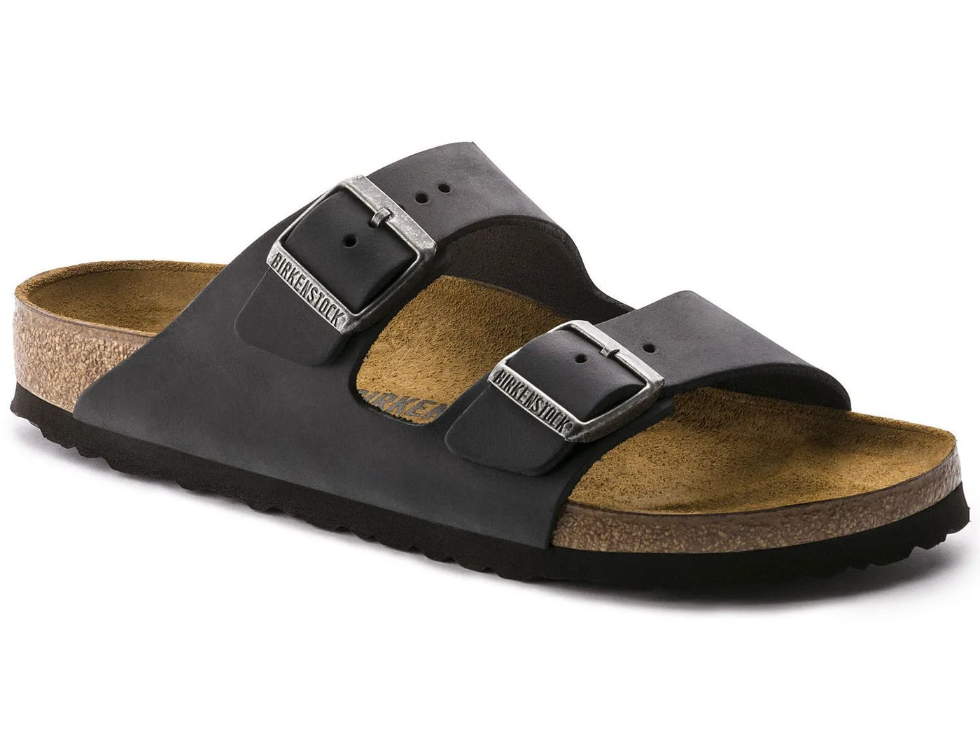 BIRKENSTOCK Arizona Oiled Leather Black Gr8 Gear NZ